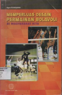 Memperluas desain permainan bola voli di masyarakat kita