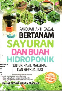 Panduan anti gagal bertanam sayuran dan buah hidroponik  untuk hasil maksimal dan berkualitas