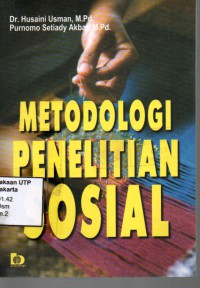 Metodologi penelitian sosial