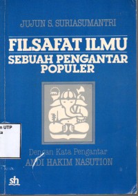 Filsafat ilmu sebuah pengantar populer