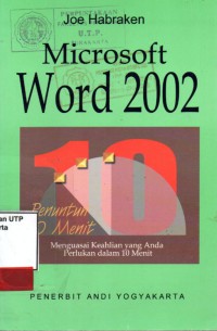 Microsoft word 2002