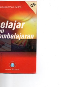 Belajar dan pembelajaran