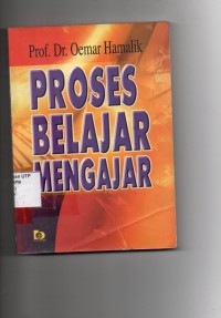 Proses belajar mengajar