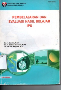 Pembelajaran dan evaluasi hasil belajar ips