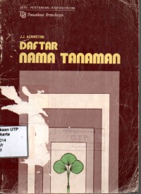 Daftar nama tanaman