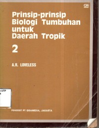 Prinsip-prinsip biologi tumbuhan untuk daerah tropik