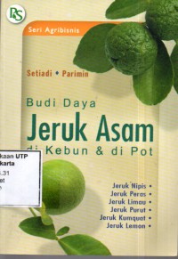 Budi daya jeruk asam di kebun & di pot