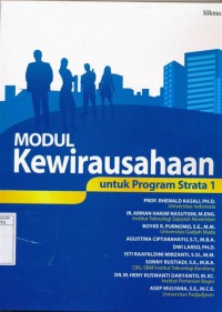 Modul kewirausahaan : untuk program strata 1