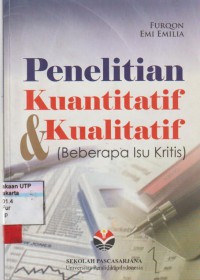 Penelitian kuantitatif dan kualitatif